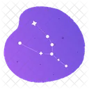 Taurus Star Pattern Taurus Astrology Icon