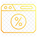 Taux De Clics Icône