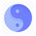 Tavola Da Disegno Yin E Yang Segno Icon