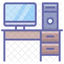 Tavolo per computer  Icon