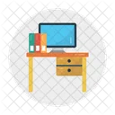 Tavolo per computer  Icon