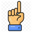 Towheed Finger Up Muslims Icon
