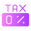 Tax Percent Economy Icon