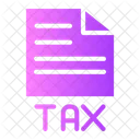 Tax Taxes Files And Folders Icon