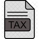 Tax File Format Icon
