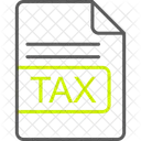 Tax File Format Icon