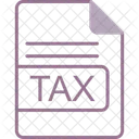 Tax File Format Icon