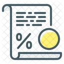 Tax Duty Charge Icon