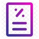 Tax Taxes Percentage Icon