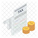 Tax Accounting File Proportional Tax Icon