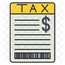 Tax Finance Bill Icon