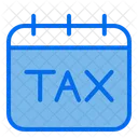 Calendar Tax Date Icon