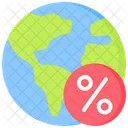 Tax Percent Sale Icon