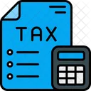 Tax Taxes Calculator Icon
