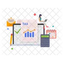 Tax Finance Business Icon
