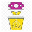 Pot Tax Invoice Icon