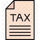 Tax Coupon Invoice Icon