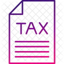 Tax Coupon Invoice Icon