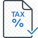 Tax Paid Audit Icon