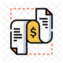 Tax Document Invoice Icon
