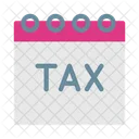 Tax Calendar Reminder Icon