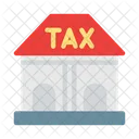Tax Building Home Icon