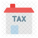 Tax House Building Icon
