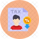 Business Finance Tax Icon