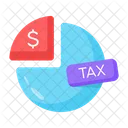 Tax Statistics Tax Chart Tax Analysis Icon