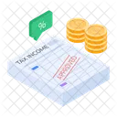 Tax Approved Income Tax Tax Paper Icon