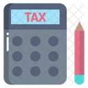 Tax Calculating  Icon