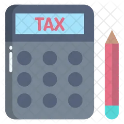 Tax Calculating  Icon