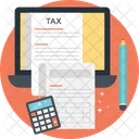 Taxation Accounting Financing Icon