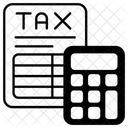 금융 세금 계산기 아이콘