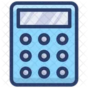 Tax Calculation Calculator Adding Machine Icon