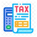 Tax Calculator System Icon