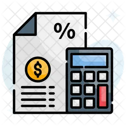 Tax calculation  Icon