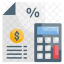 Tax calculation  Icon