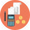 Budget Calculator Business Icon