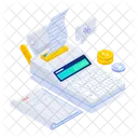 Tax Calculation Taxation Assessment Icon