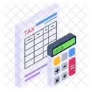 Tax Calculations  Icon