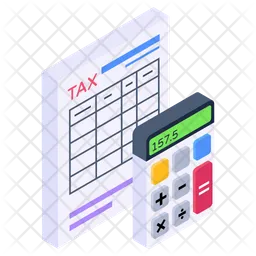 Tax Calculations  Icon