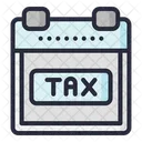 Tax Calendar  Icon