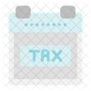 Tax Calendar Tax Month Calendar Icon