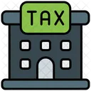 Tax Collector Building Tax Icon