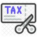 Tax Cut Icon