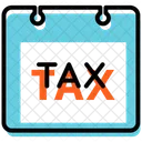 Tax Day Plan Presentation Icon