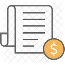 Tax Paper Document Icon