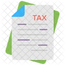 Tax Document Taxation Icon