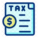 Tax Document Tax Reciept Icon